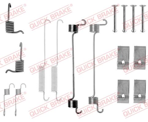 QUICK BRAKE Piederumu komplekts, Bremžu loki 105-0676